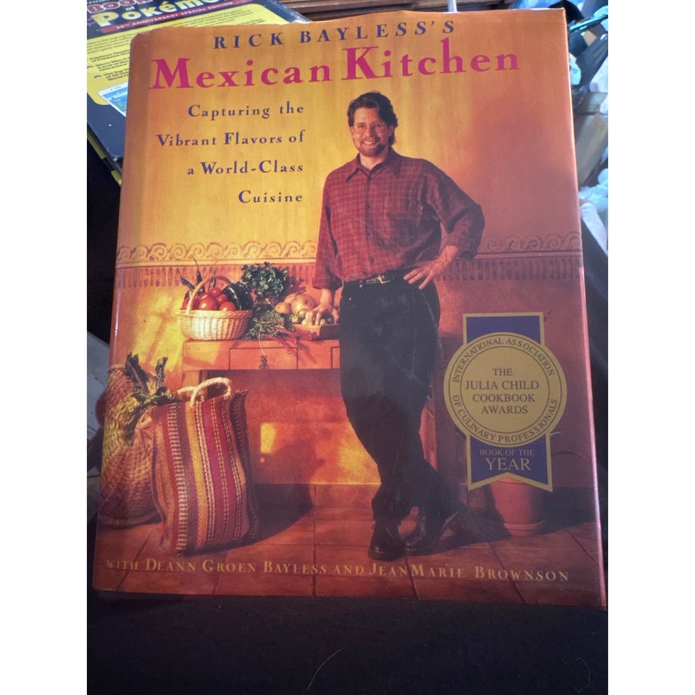 Rick Bayless Mexican Kitchen Cookbook Hardcover 1996 ISBN 0684800063 First Ed.